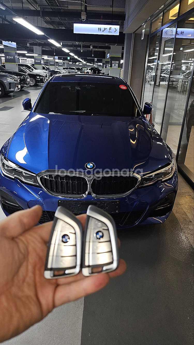 BMW 320i G20 3시리즈 스마트키 칼키 2EA 제작 + 근접도어(PKE) 기능까지 설정 완료!--0